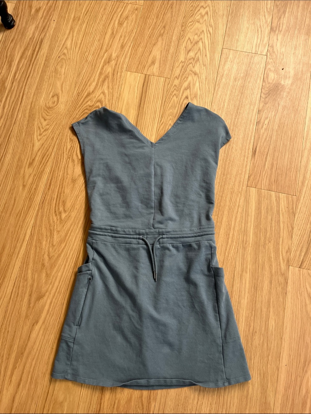 Patagonia Women’s Organic Cotton Roaming Dress-Plume Grey size S